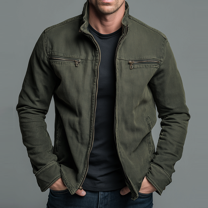 Renato | Chaqueta de Campo Vintage Militar