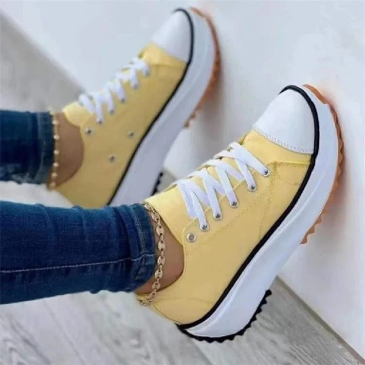 Zapatillas plataforma retro