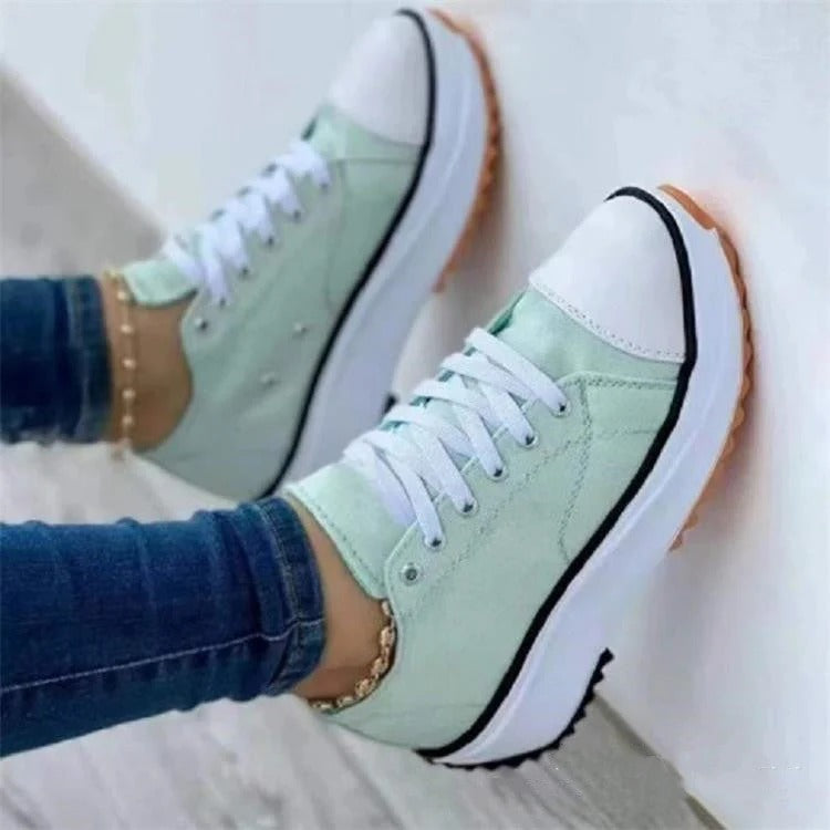 Zapatillas plataforma retro