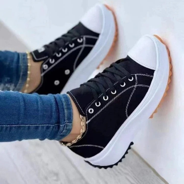 Zapatillas plataforma retro