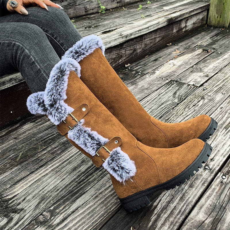 Carla | Botas de Nieve Media Caña