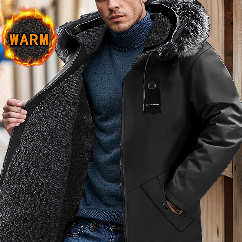 Bruno | Parka Térmica Impermeable con Capucha