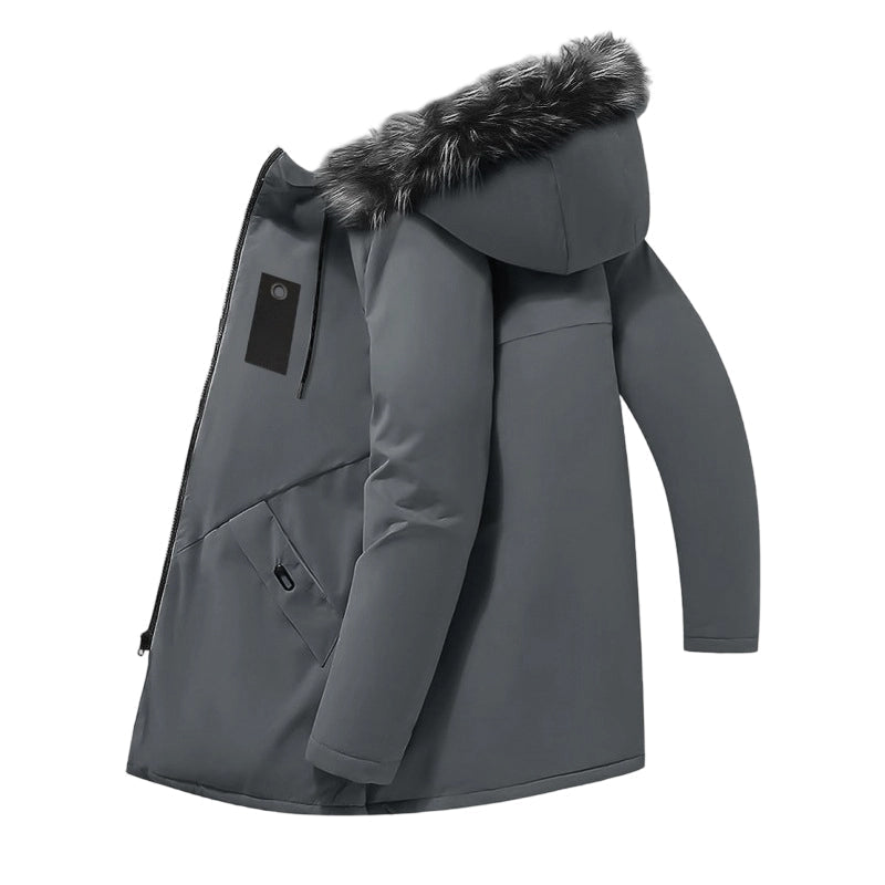 Bruno | Parka Térmica Impermeable con Capucha