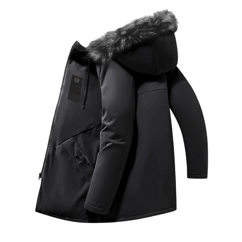 Bruno | Parka Térmica Impermeable con Capucha