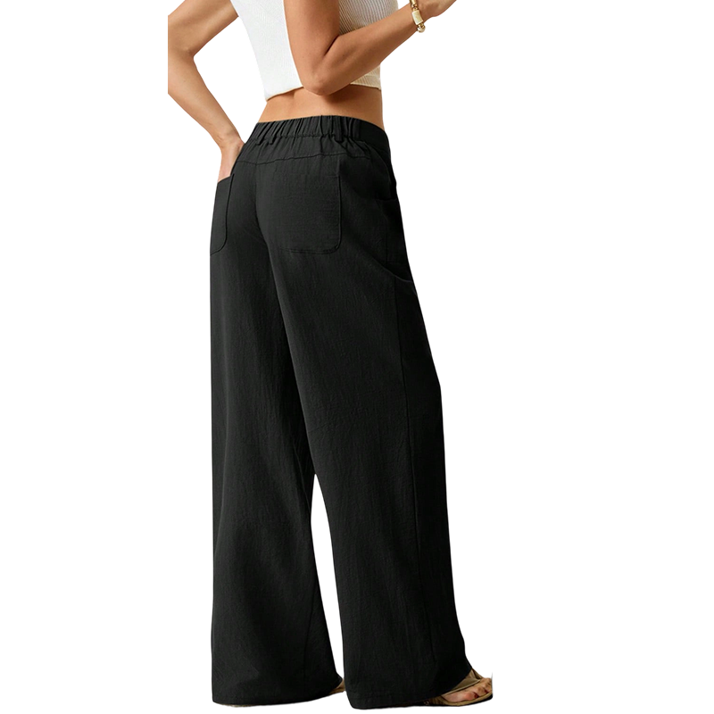 Consuelo | Pantalón de Lino Tiro Alto