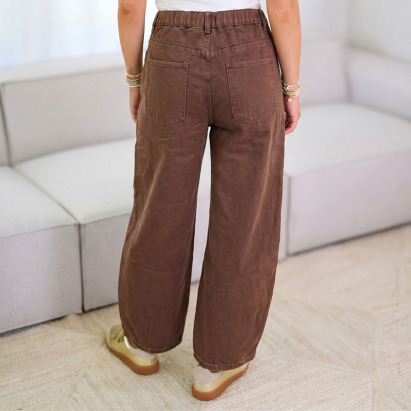 Josefa | Pantalón Ancho Tiro Alto