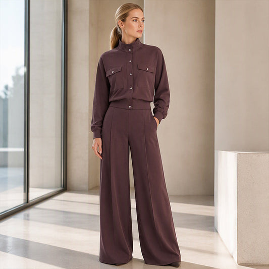 Dalia | Conjunto Chaqueta y Pantalón Ancho