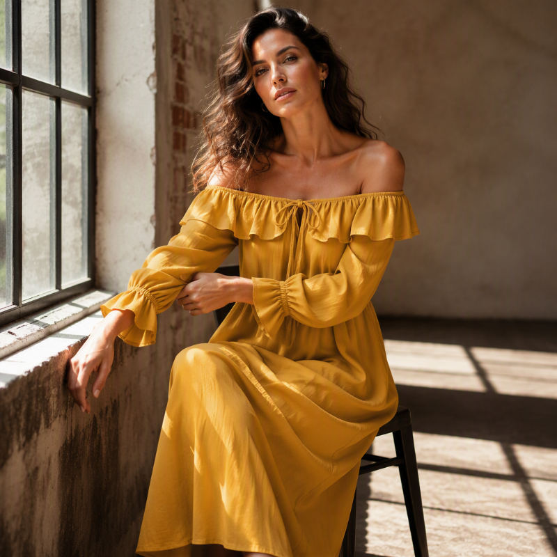 Zoraida | Vestido Maxi sin Tirantes