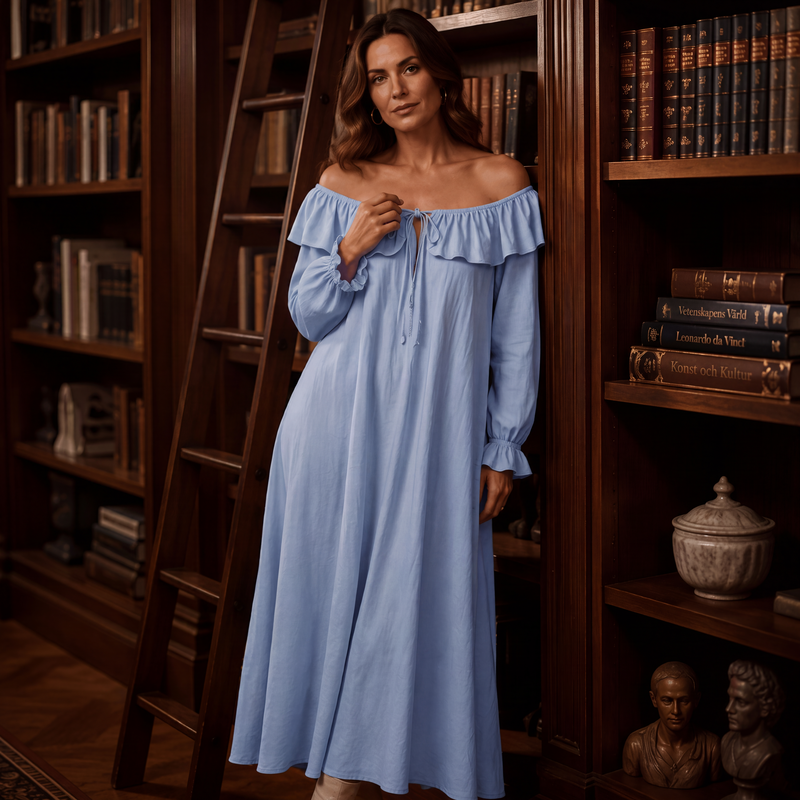 Zoraida | Vestido Maxi sin Tirantes