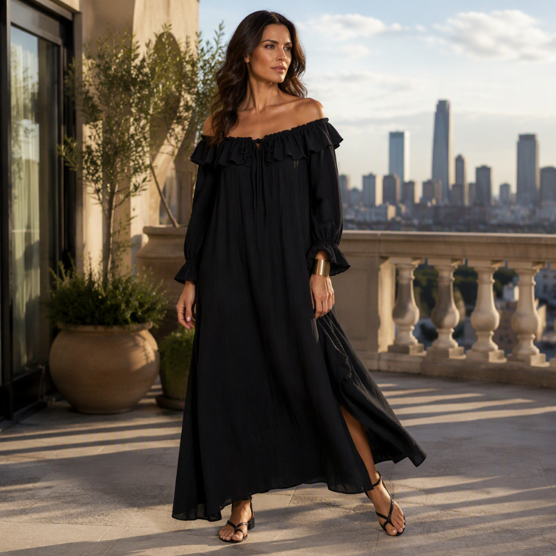 Zoraida | Vestido Maxi sin Tirantes