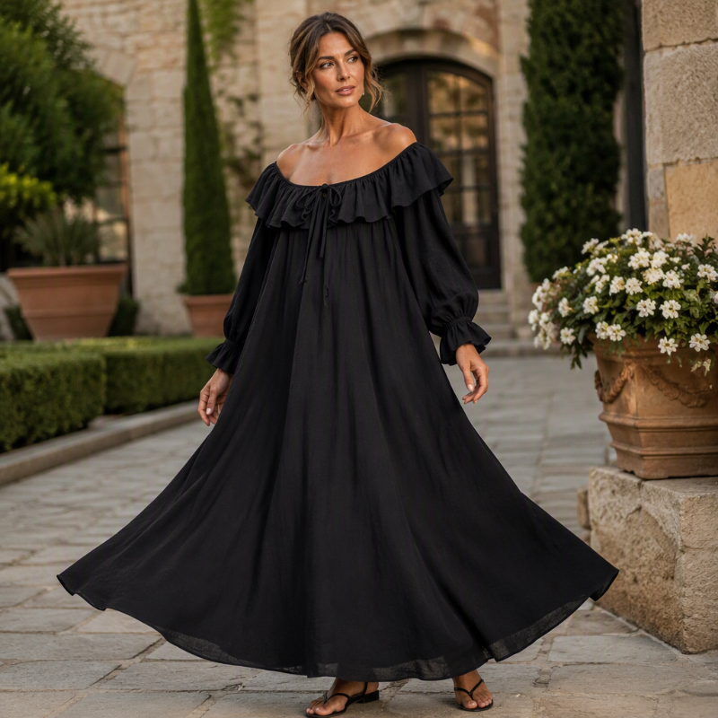 Zoraida | Vestido Maxi sin Tirantes