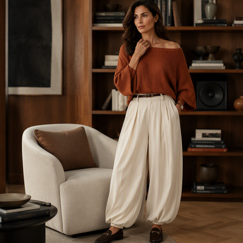 Ximena | Conjunto Top Punto sin Tirantes y Pantalón