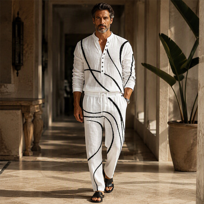 Ubaldo | Conjunto Estampado Transpirable
