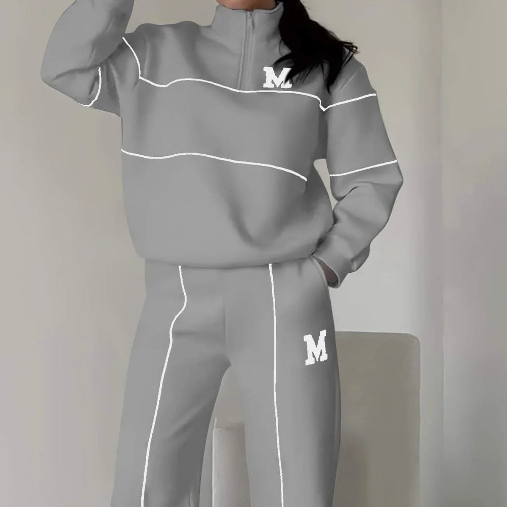 Julia | Conjunto Sudadera con Líneas