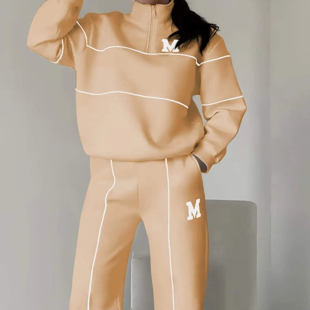 Julia | Conjunto Sudadera con Líneas