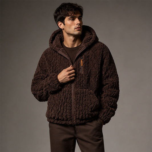 Óscar | Chaqueta Polar con Capucha