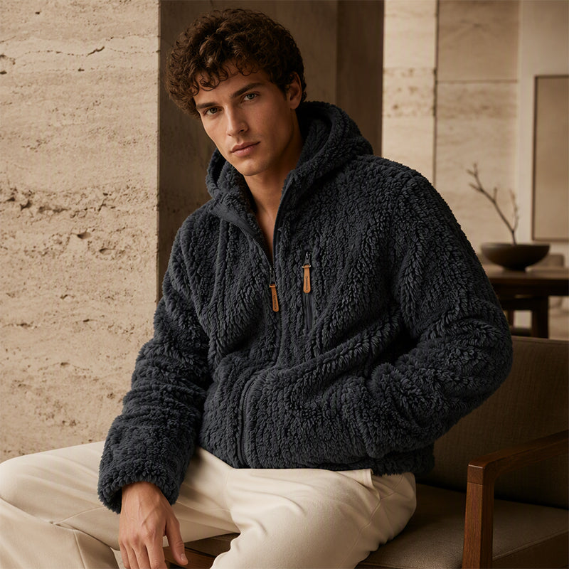 Óscar | Chaqueta Polar con Capucha