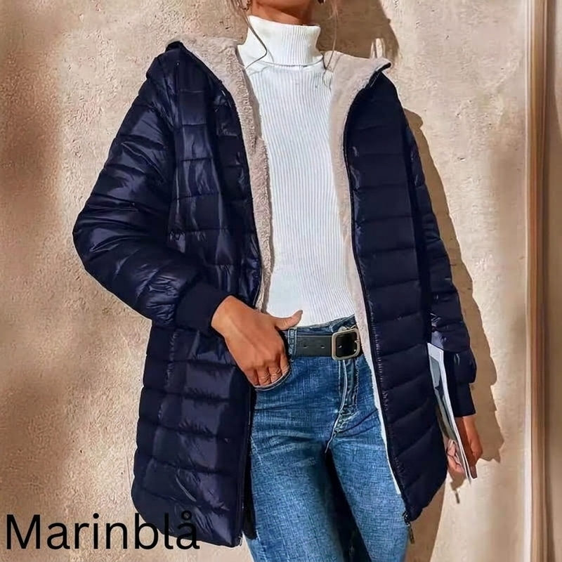 Gabriela | Abrigo Acolchado de Invierno con Capucha