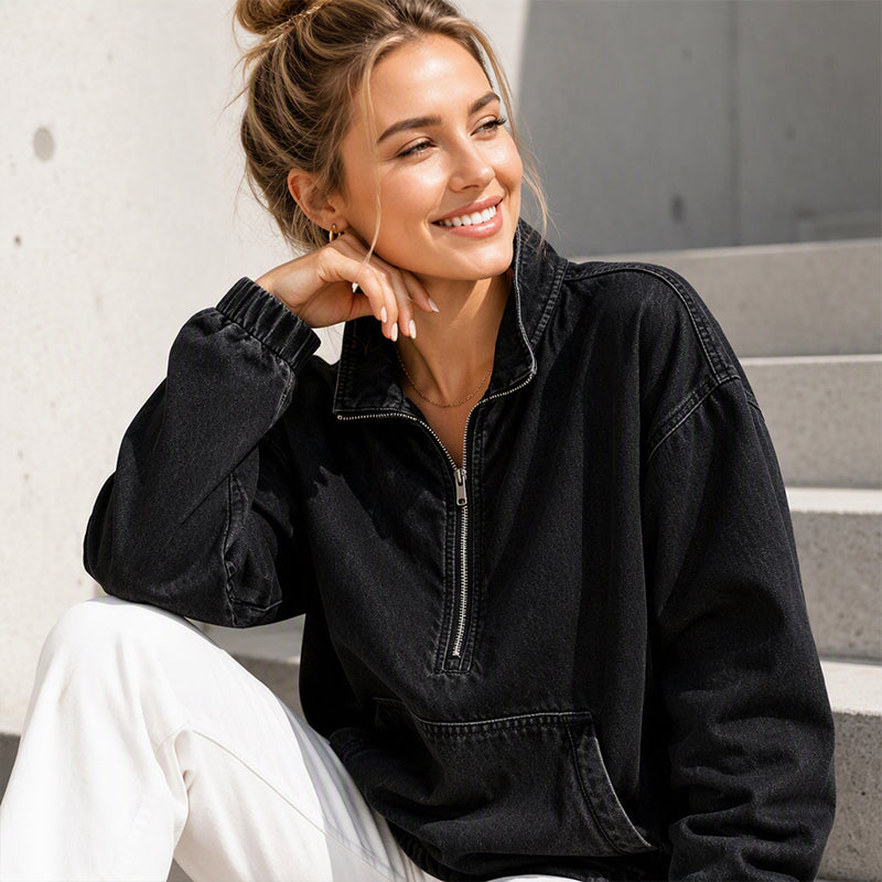 Ainhoa | Chaqueta Vaquera Holgada