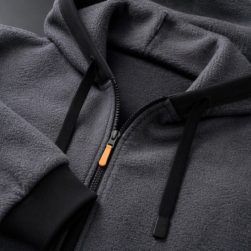 Nerea | Sudadera con Capucha y Cremallera